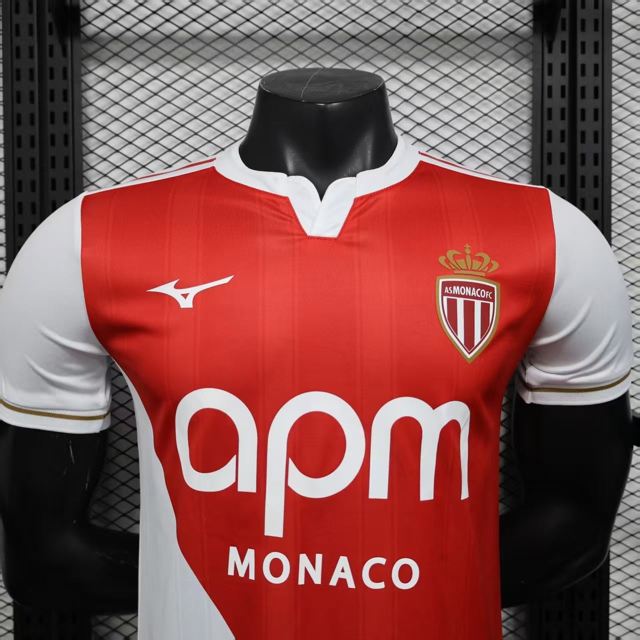 AS Monaco 2025-26 Home Kit 