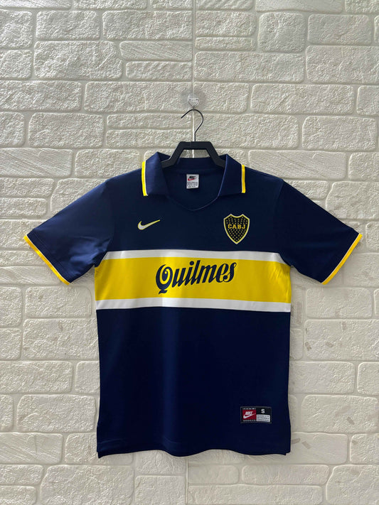 1996-97 Boca Juniors Home Jersey - Retro Classic Kits
