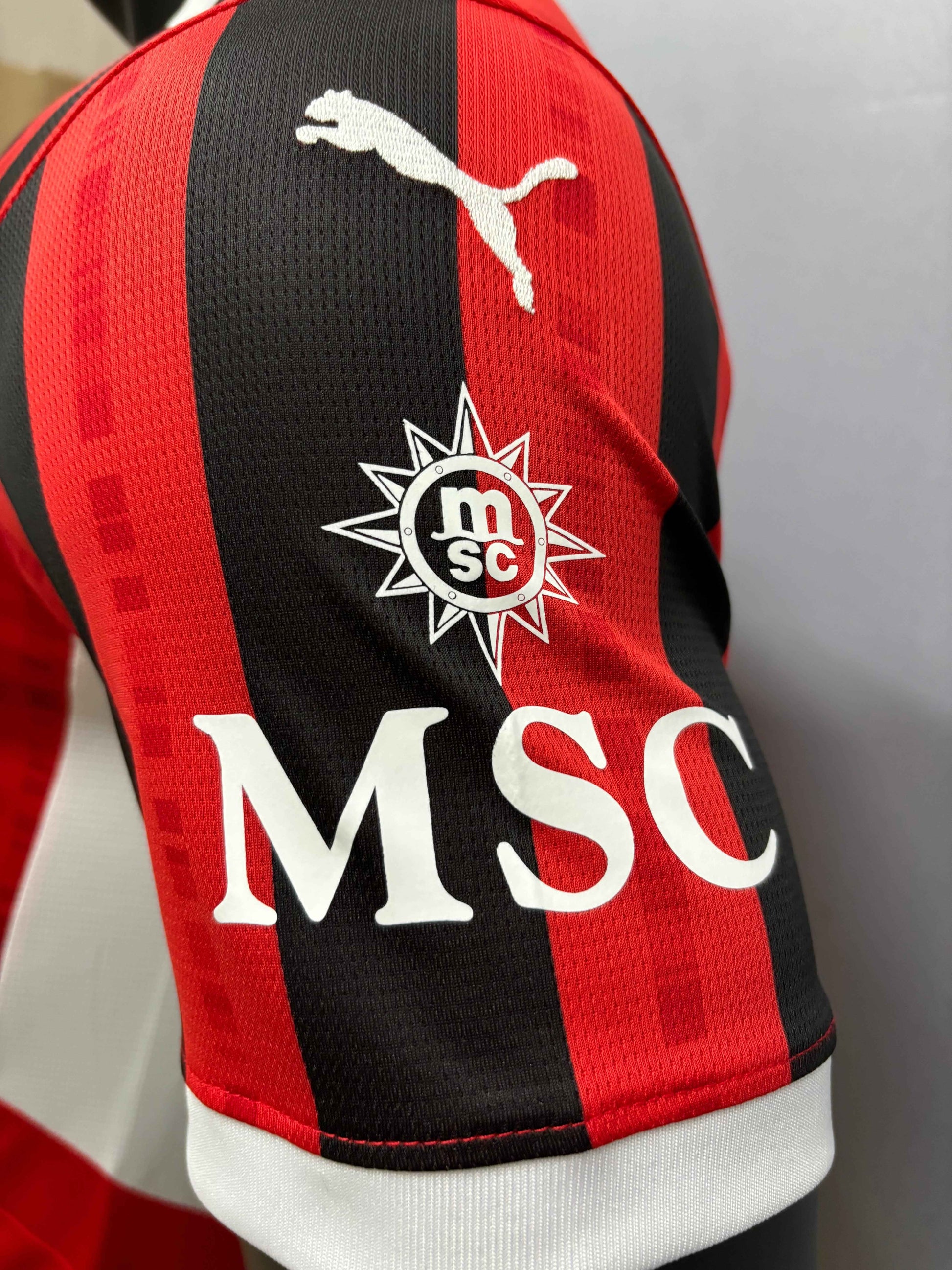 2024-25 AC Milan Home Shirt [Player Version] - Retro Classic Kits