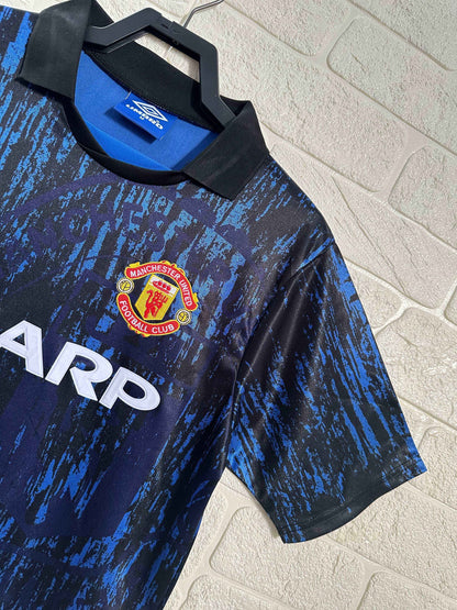 1992-93 Manchester United Away Shirt - Retro Classic Kits