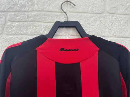 2008-09 AC Milan Home Shirt - Long Sleeve - Retro Classic Kits