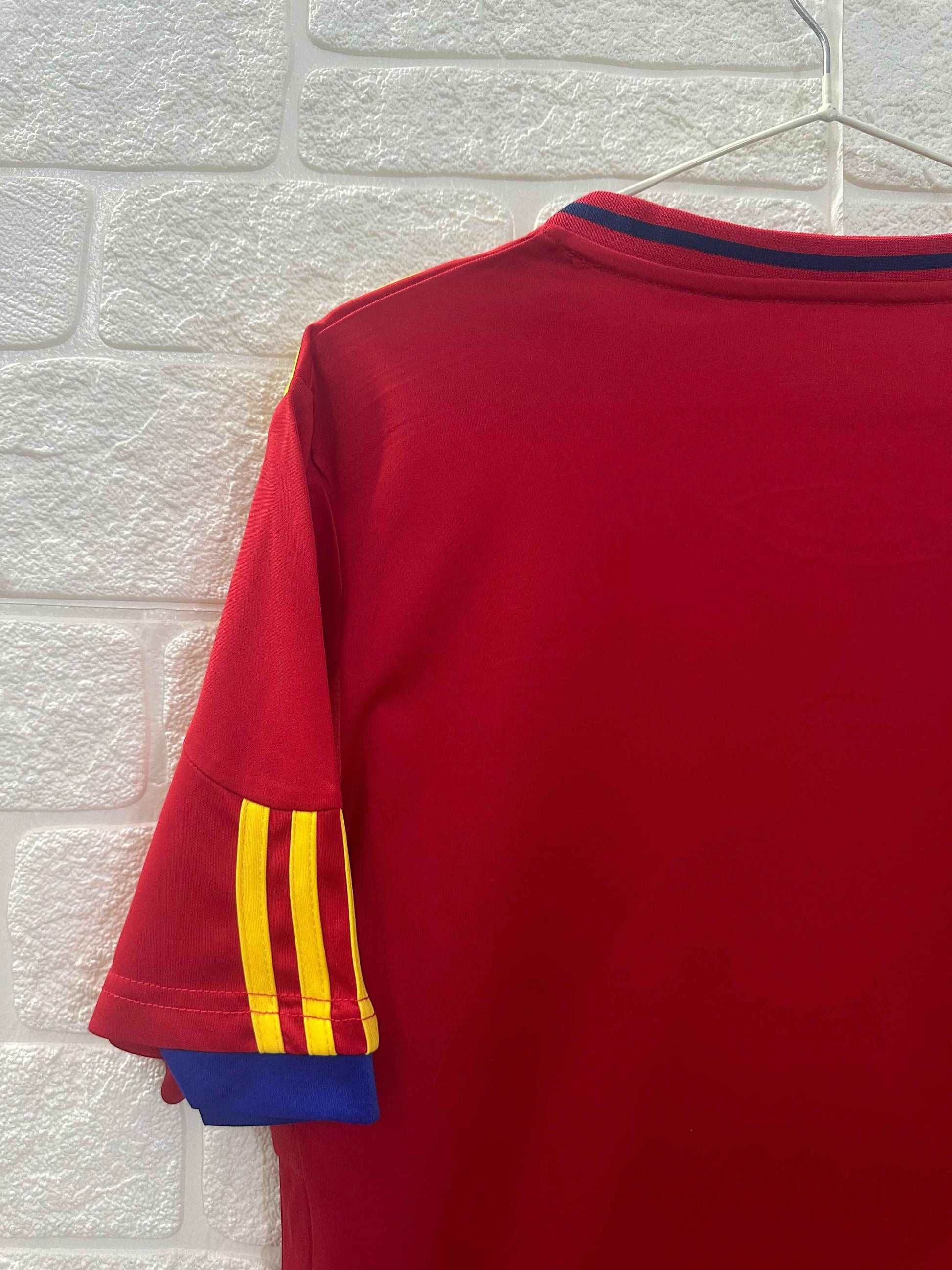 2010 Spain Home Shirt - Retro Classic Kits