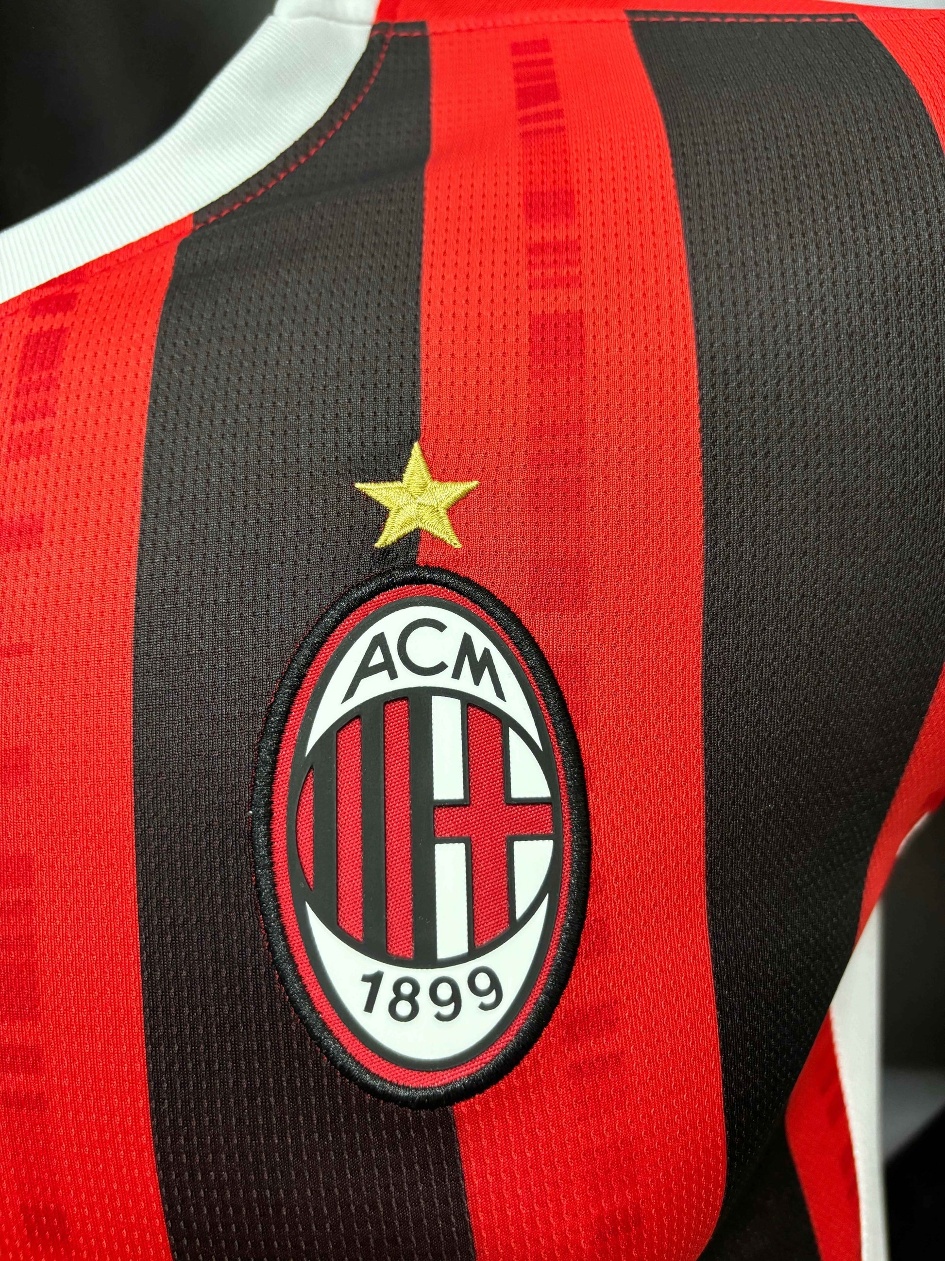 2024-25 AC Milan Home Shirt [Player Version] - Retro Classic Kits