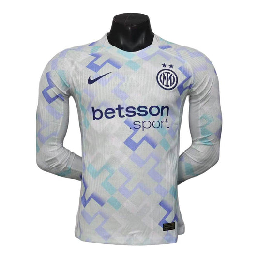 2025-26 Inter Milan Away Kit - Long Sleeve - Kit Legacy