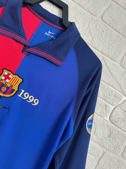 1899-1999 FC Barcelona Home Jersey - Long Sleeve - Retro Classic Kits