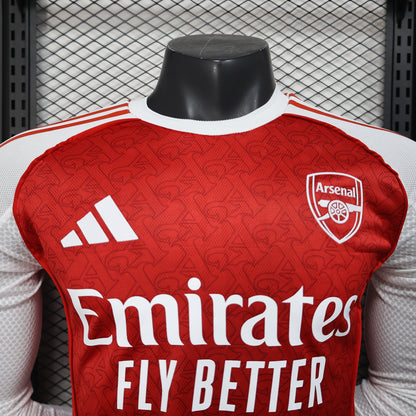 Arsenal 2025-26 Home Kit - Long Sleeve 