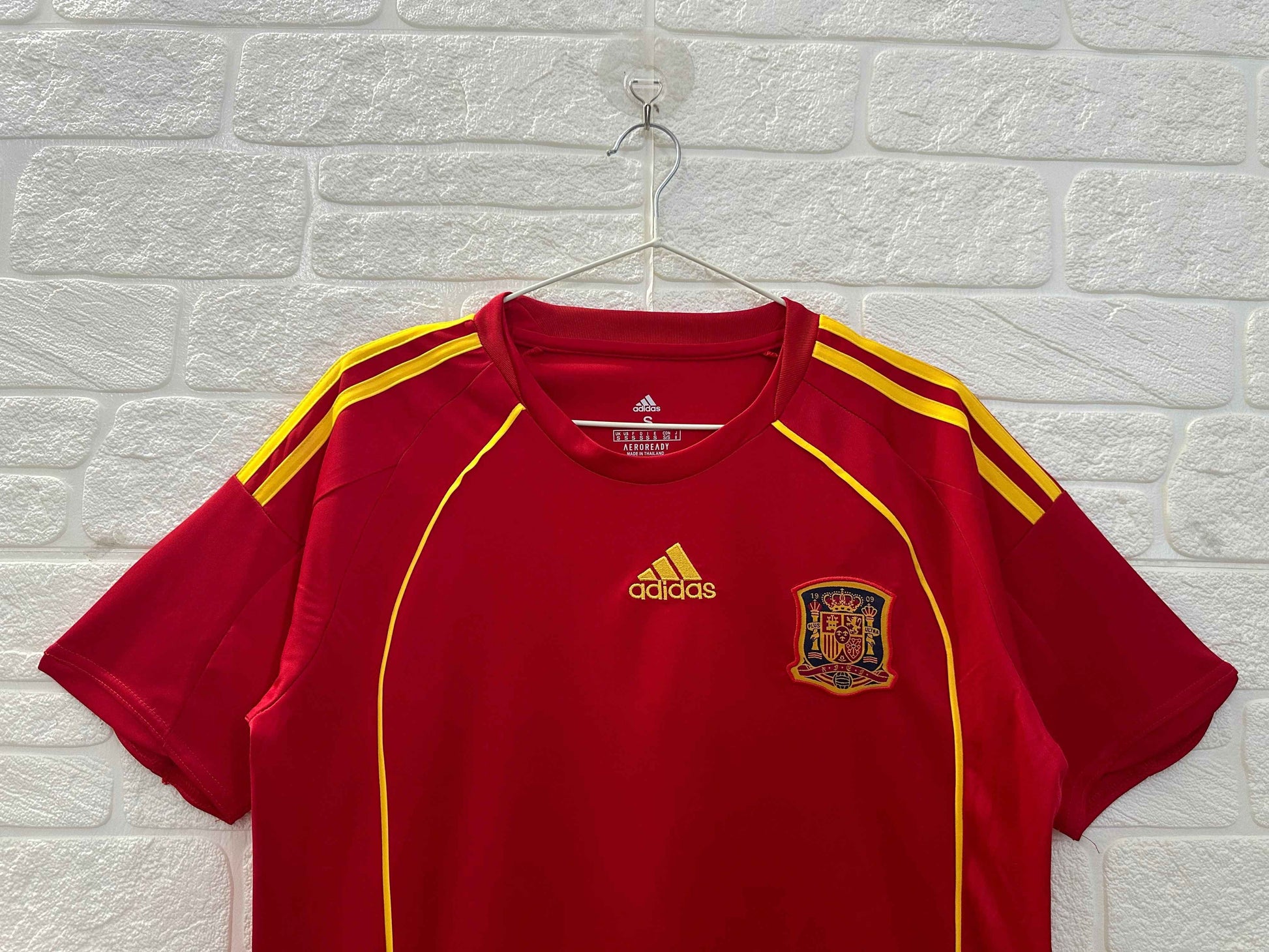 2008 Spain Home Shirt - Retro Classic Kits