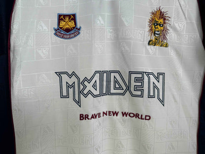 1999-01 West Ham Shirt - Iron Maiden - Retro Classic Kits