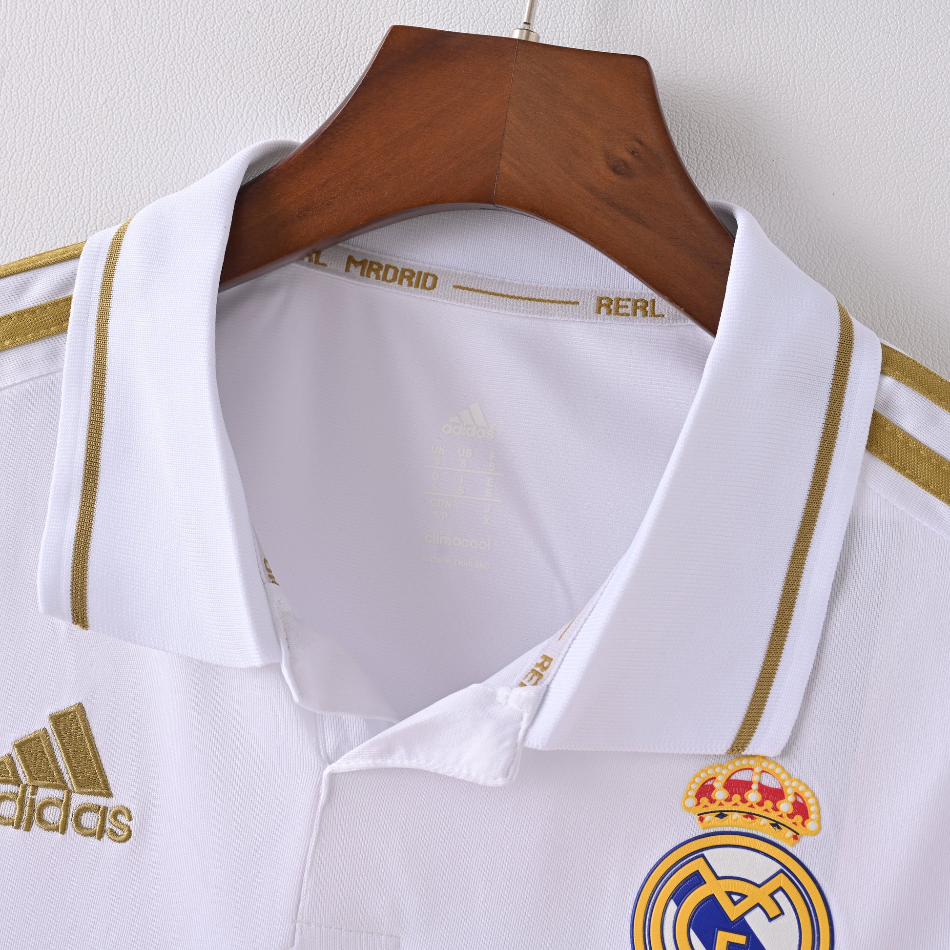 2011-12 Real Madrid Home Kit - Long Sleeve - Retro Classic Kits