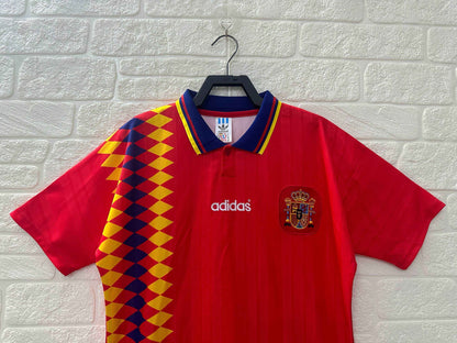1994 Spain Home Shirt - Retro Classic Kits