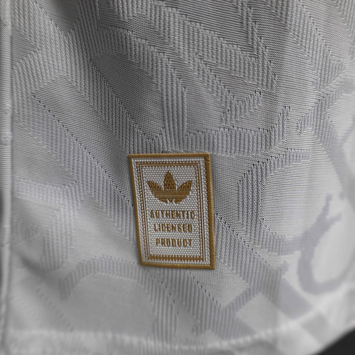 Limited Edition Real Madrid Shirt - Originals White and Gold [Player Version] - Retro Classic Kits
