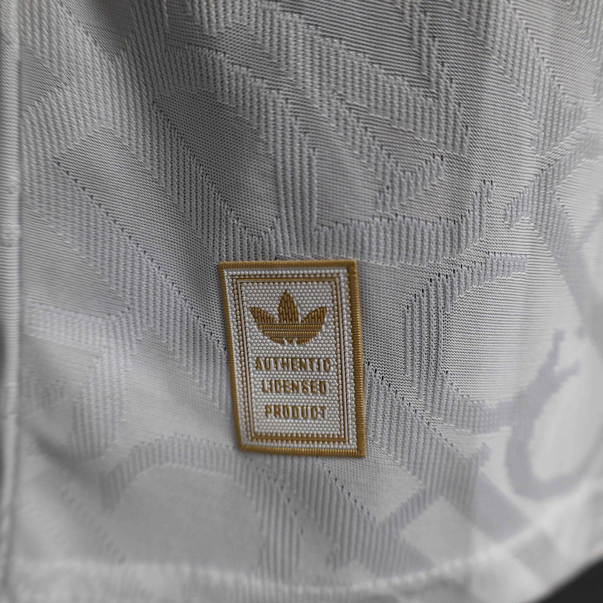 Limited Edition Real Madrid Shirt - Originals White and Gold [Player Version] - Retro Classic Kits