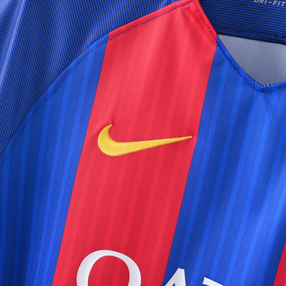 2016-17 FC Barcelona Home Shirt - Retro Classic Kits