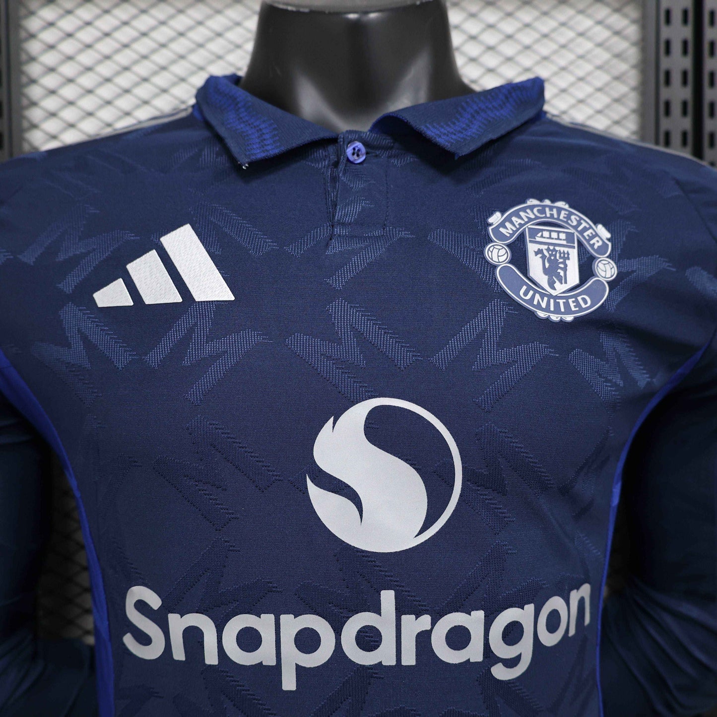 2024-25 Manchester United Away Shirt - Long Sleeve [Player Version] - Kit Legacy