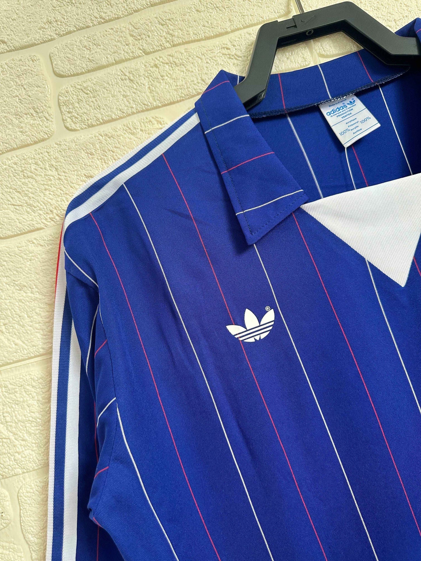 1980-82 France Home Jersey - Long Sleeve - Retro Classic Kits