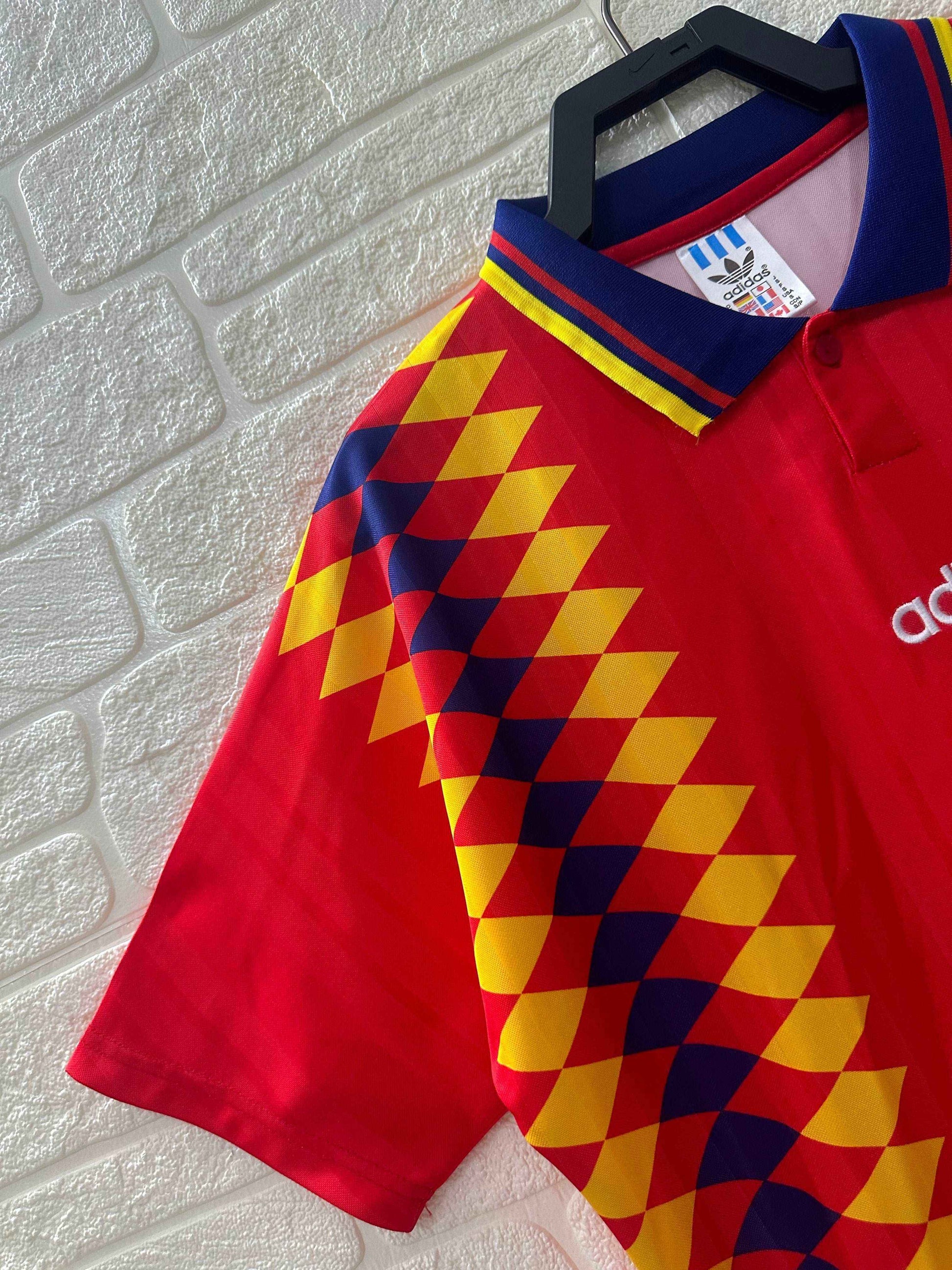 1994 Spain Home Shirt - Retro Classic Kits