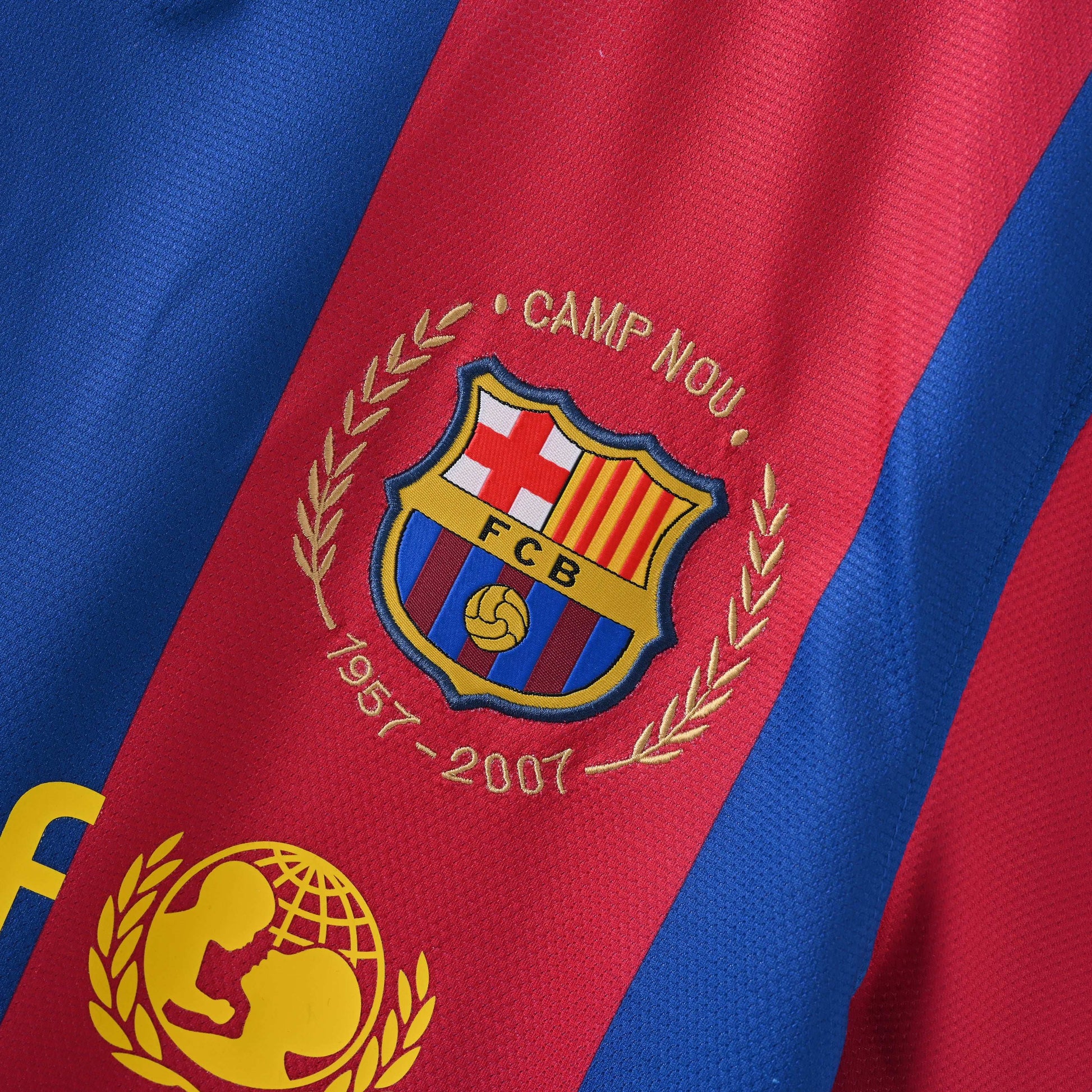 2007-08 FC Barcelona Home Kit - Retro Classic Kits