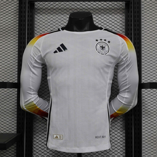 2024 Germany Home Shirt - Long Sleeve [Player Version] - Retro Classic Kits
