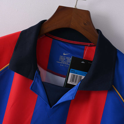 2001-02 FC Barcelona Home Kit - Retro Classic Kits