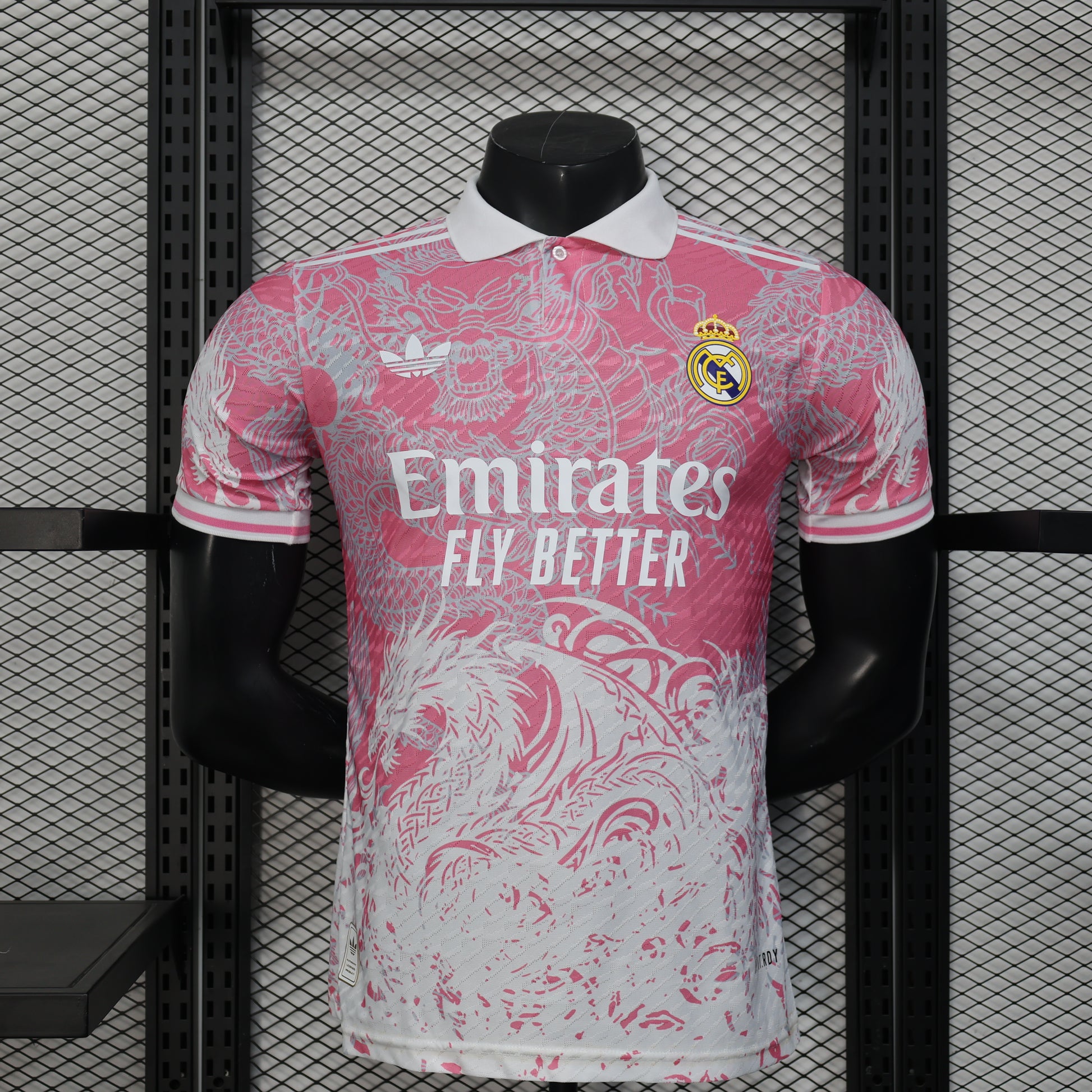 Special Edition Real Madrid Kit - Pink Dragon - Retro Classic Kits
