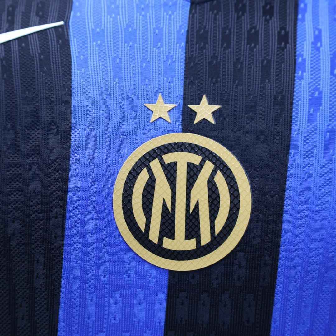 2024-25 Inter Milan Home Shirt - Long Sleeve [Player Version] - Retro Classic Kits