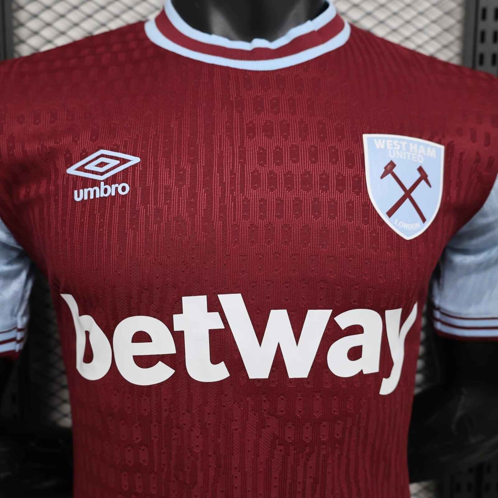 2024-25 West Ham Home Shirt [Player Version] - Retro Classic Kits