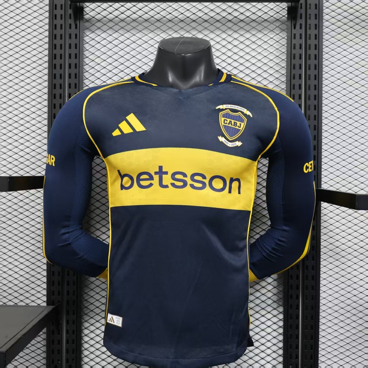 Boca Juniors 2025-26 Home Kit - Long Sleeve 