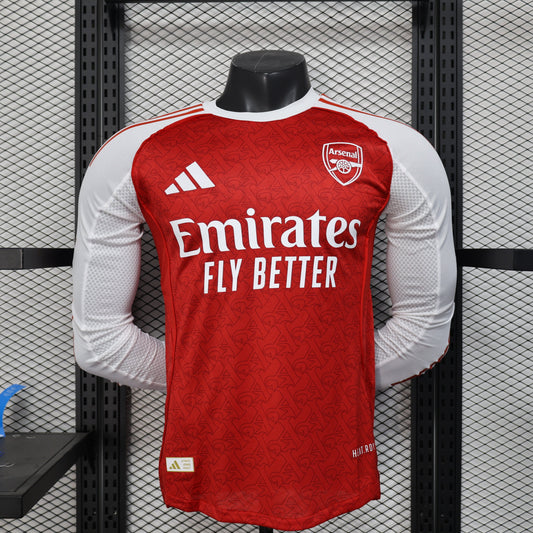 Arsenal 2025-26 Home Kit - Long Sleeve 