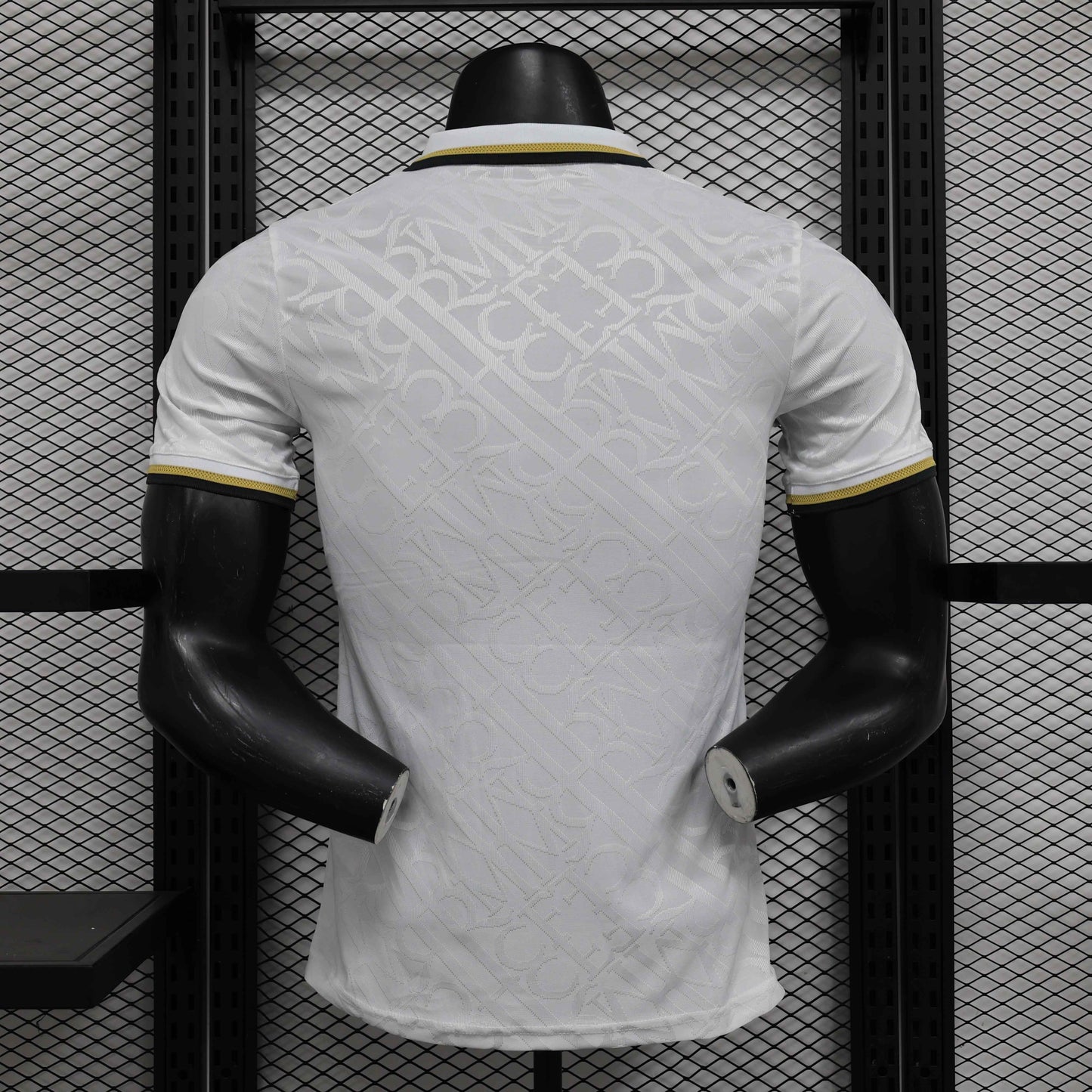 Limited Edition Real Madrid Shirt - Originals White and Gold [Player Version] - Retro Classic Kits