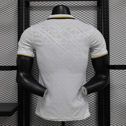 Limited Edition Real Madrid Shirt - Originals White and Gold [Player Version] - Retro Classic Kits
