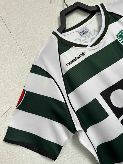 2002-03 Sporting CP Home Shirt - Retro Classic Kits