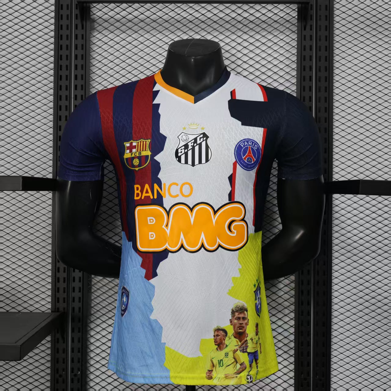 Special Edition Neymar Jr. Tribute Kit - Retro Classic Kits