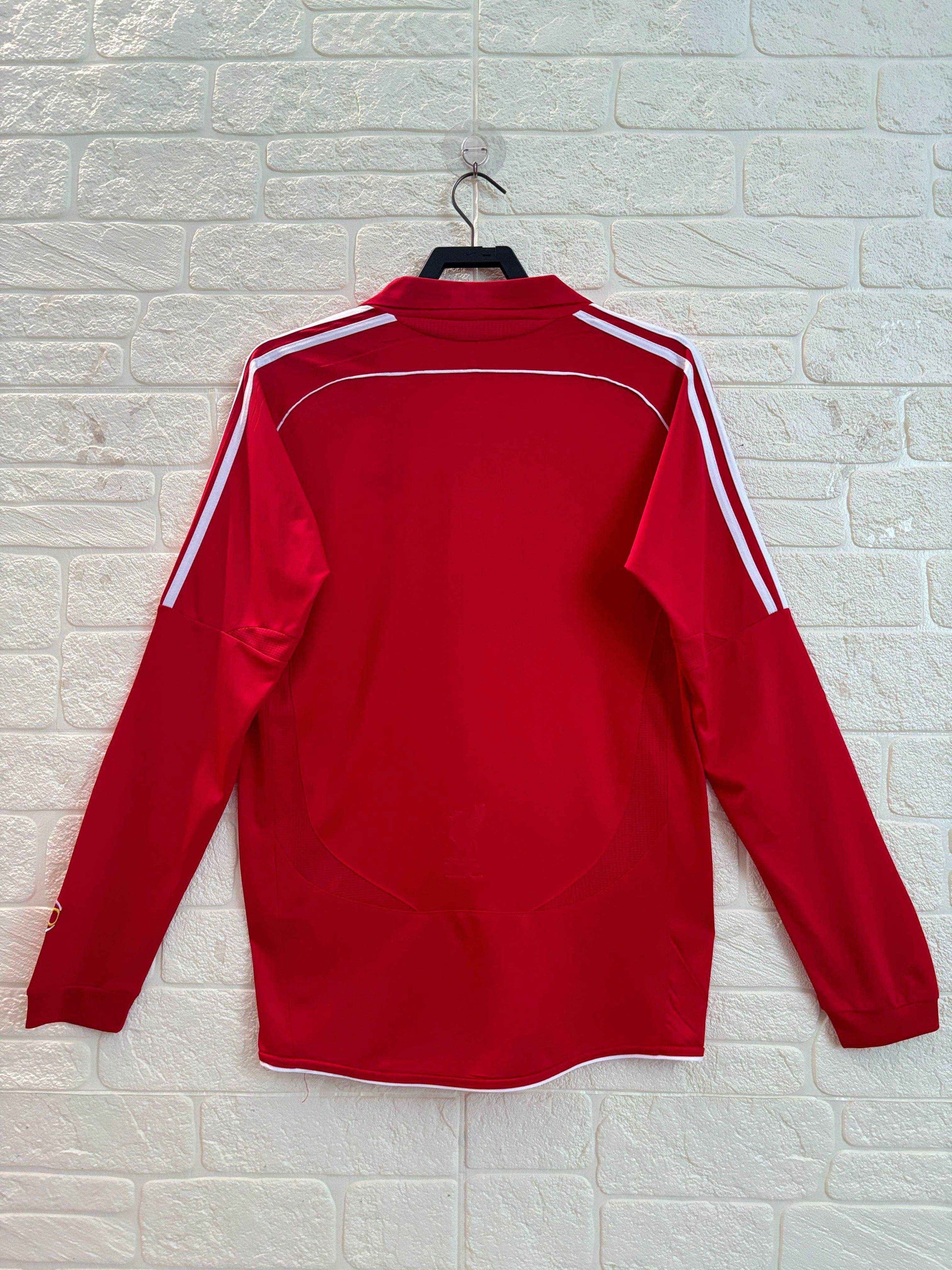 2006-07 Liverpool Home Shirt - Long Sleeve - Retro Classic Kits