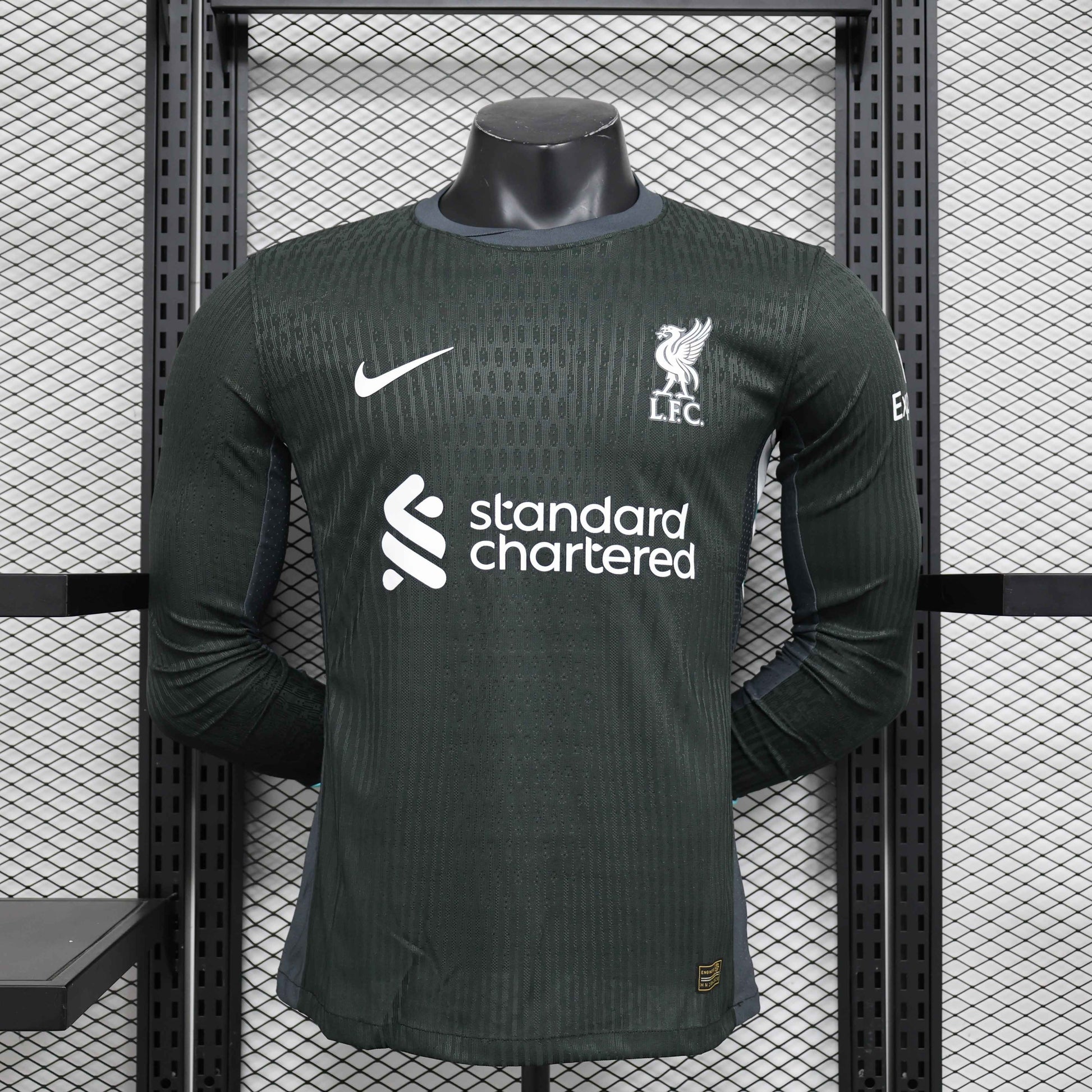 2024-25 Liverpool Away Shirt - Long Sleeve [Player Version] - Kit Legacy