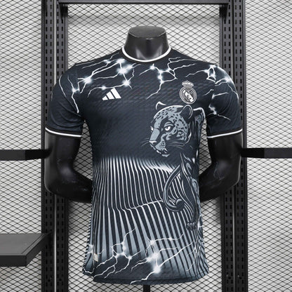 Limited Edition Real Madrid Shirt - Black Panther - Retro Classic Kits