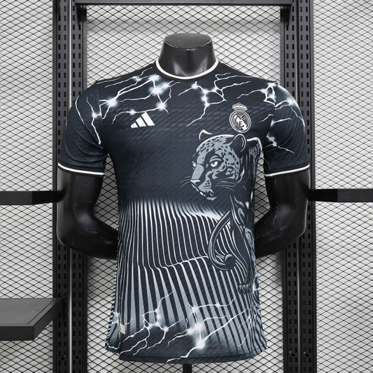 Limited Edition Real Madrid Shirt - Black Panther - Retro Classic Kits
