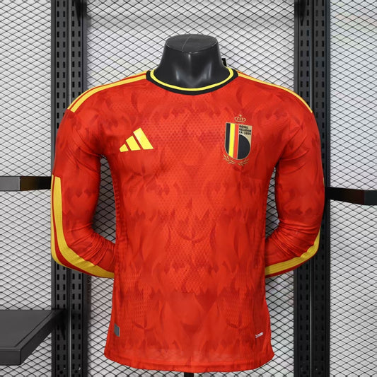 Belgium 2026 Home Shirt - Long Sleeve