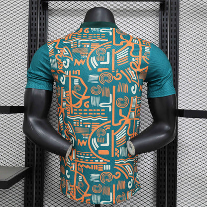 2024-25 Ivory Coast Pre-Match Shirt [Player Version] - Retro Classic Kits