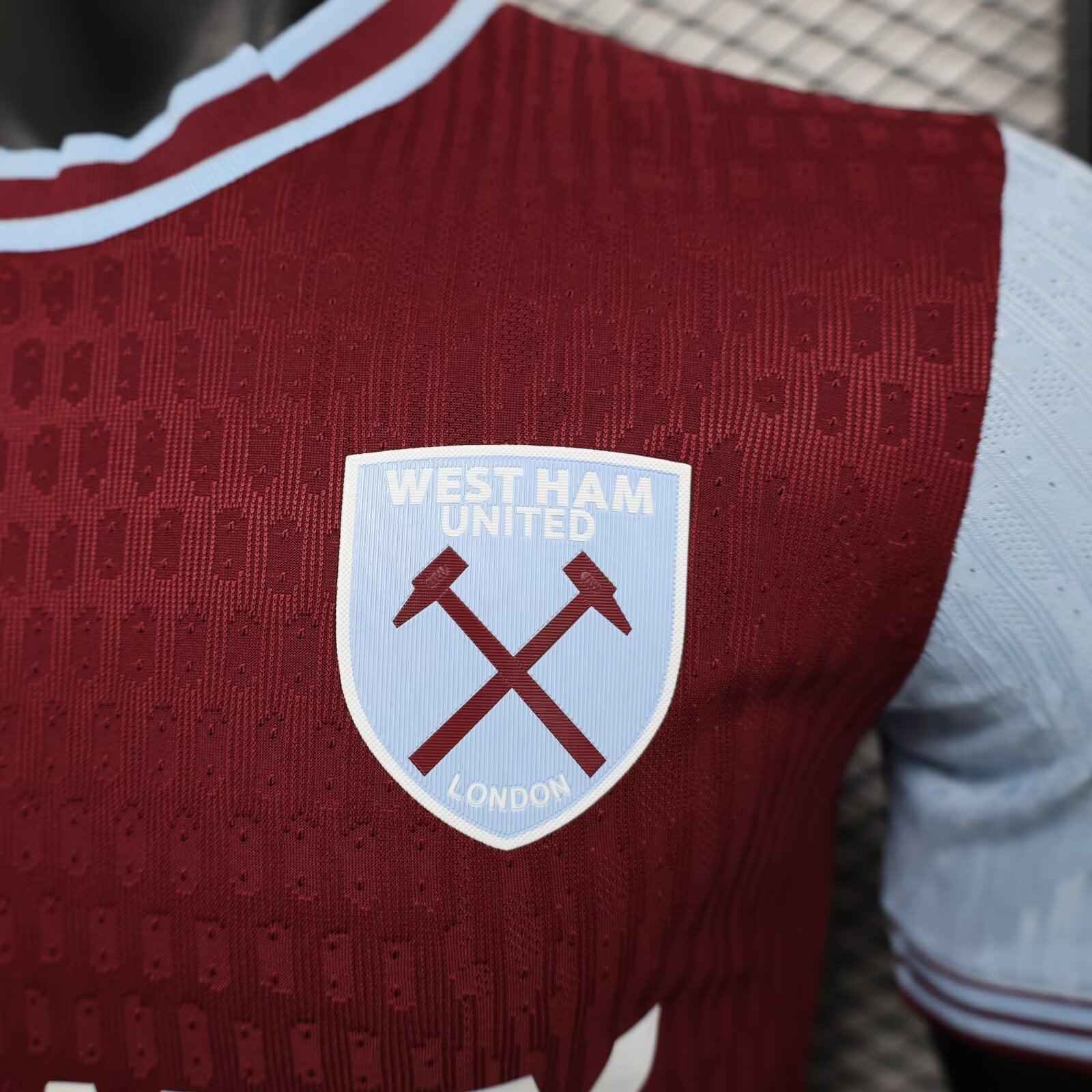 2024-25 West Ham Home Shirt [Player Version] - Retro Classic Kits
