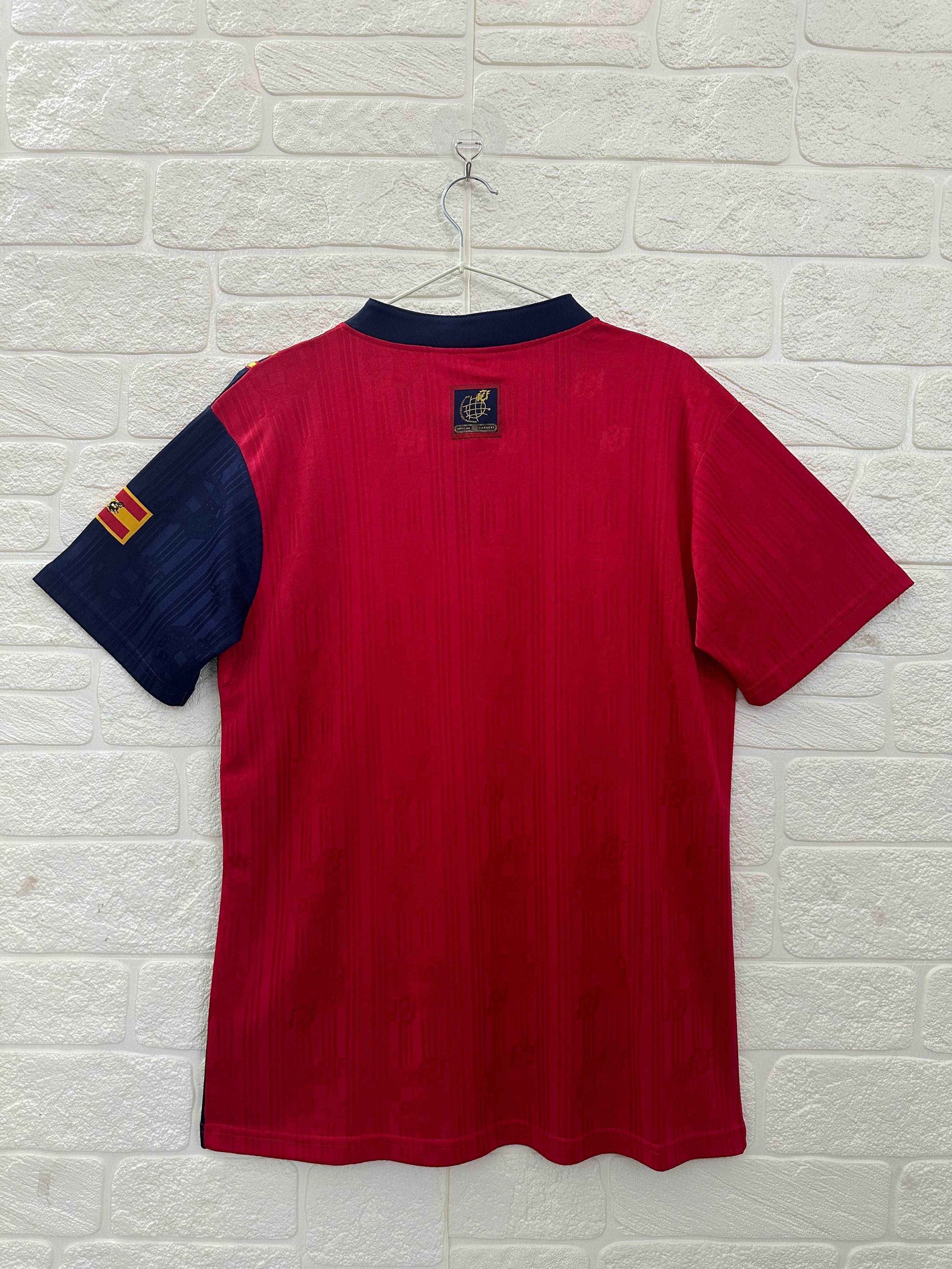 1996 Spain Home Shirt - Retro Classic Kits