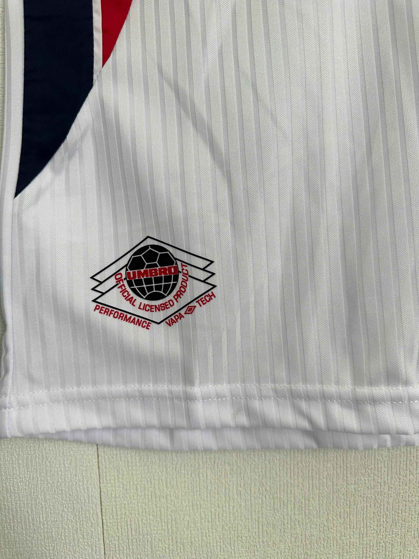 1998 England Home Shirt - Long Sleeve - Retro Classic Kits