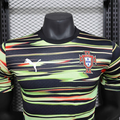 2025 Portugal Pre-Match Shirt [Player Version] - Retro Classic Kits