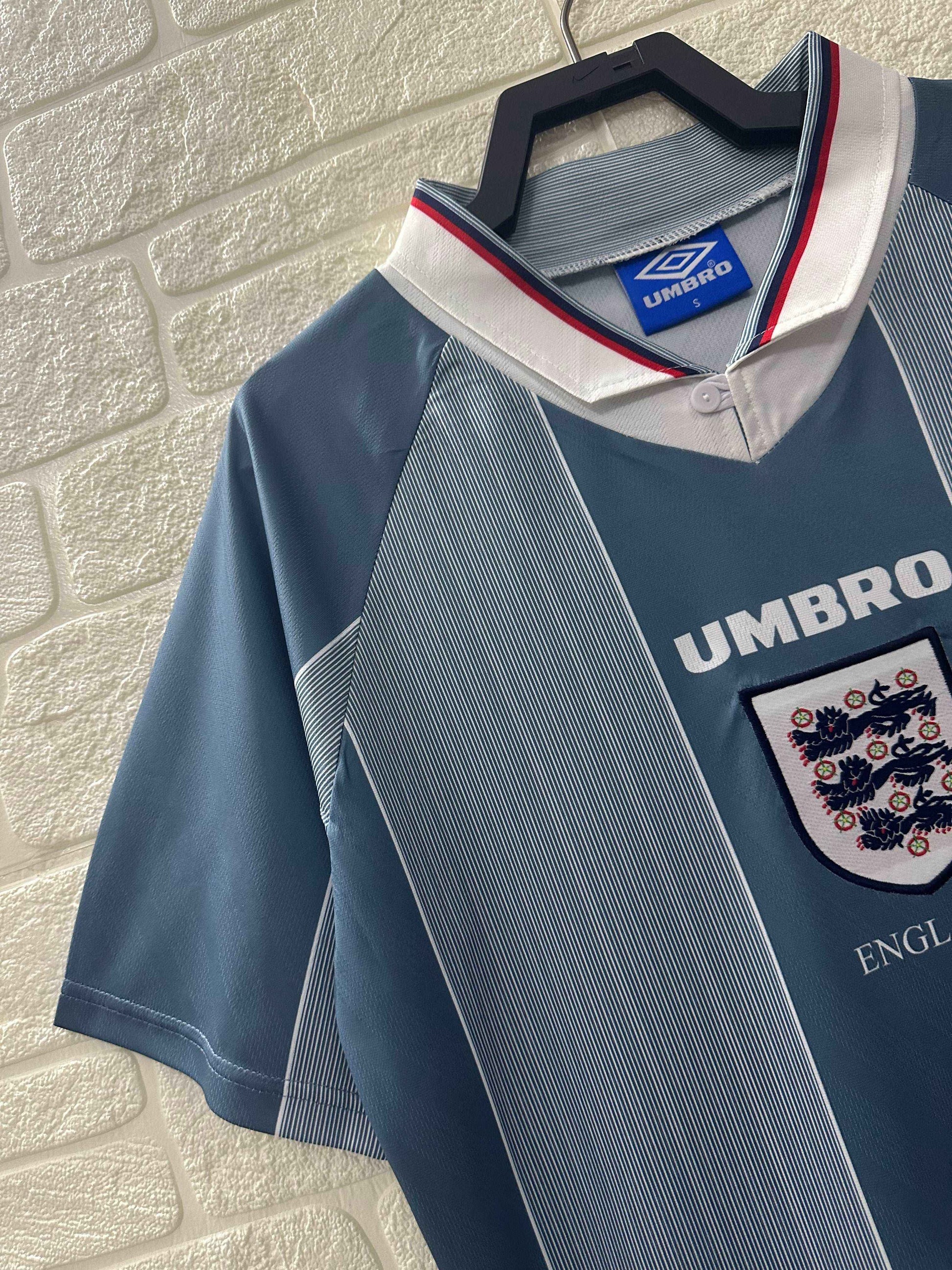 1996 England Away Shirt - Retro Classic Kits