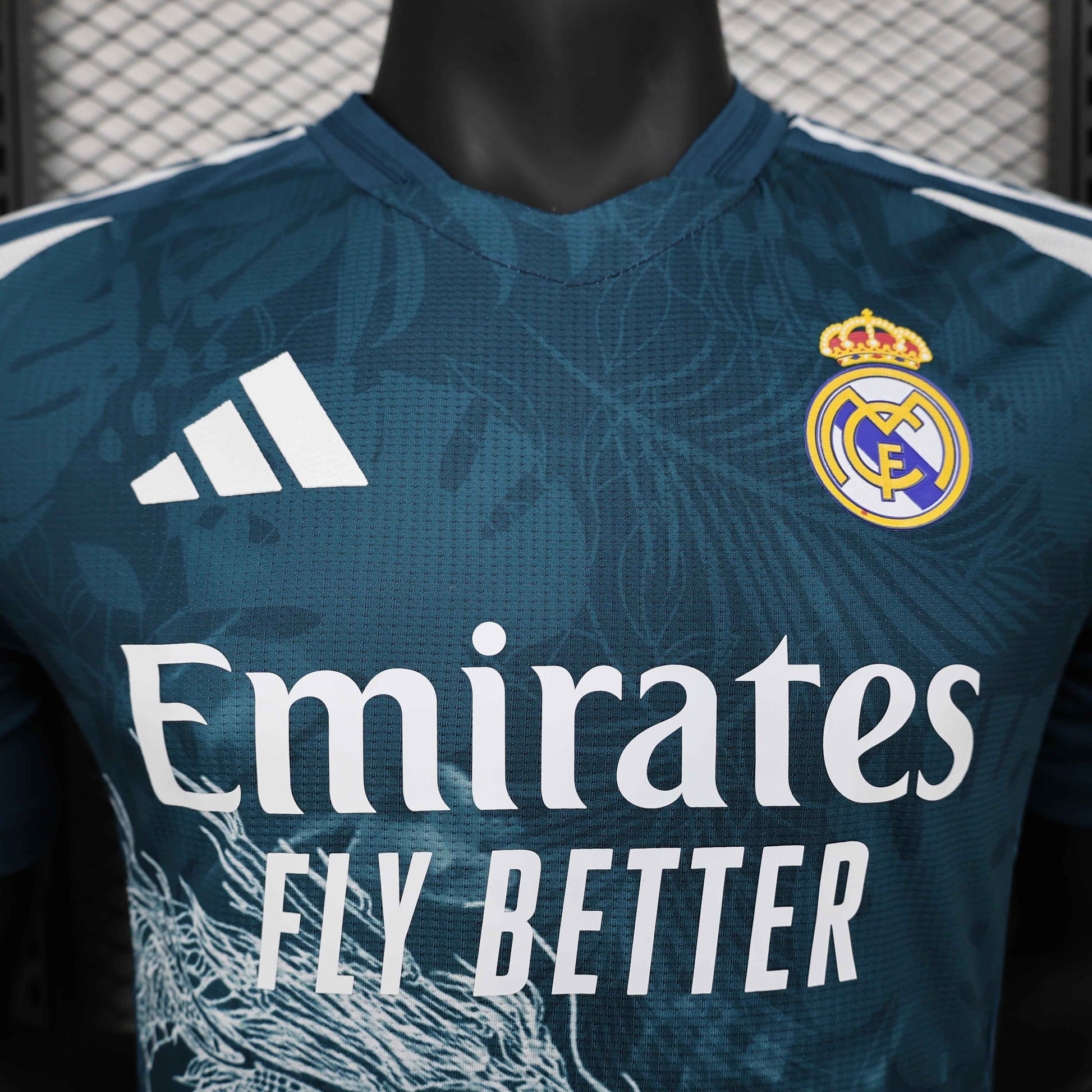 Special Edition Real Madrid Shirt - Dragon Blue - Retro Classic Kits