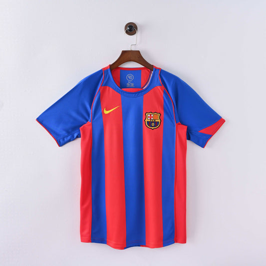 2004-05 FC Barcelona Home Kit - Retro Classic Kits