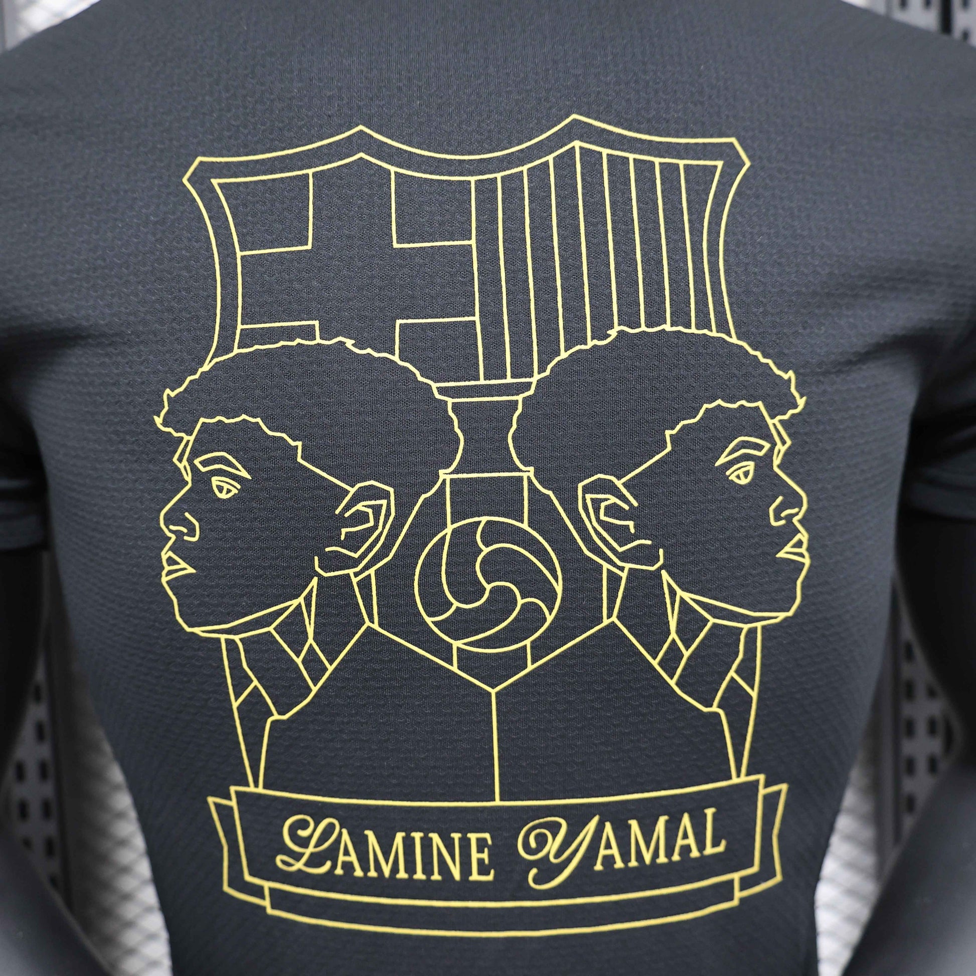 Special Edition FC Barcelona Shirt - Lamine Yamal 304 Black - Retro Classic Kits