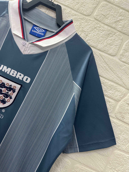 1996 England Away Shirt - Retro Classic Kits