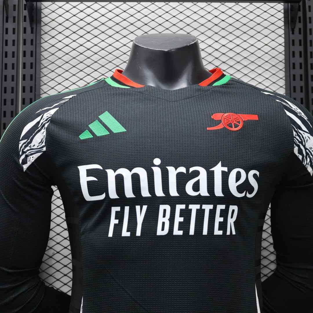 2024-25 Arsenal Away Shirt - Long Sleeve [Player Version] - Retro Classic Kits