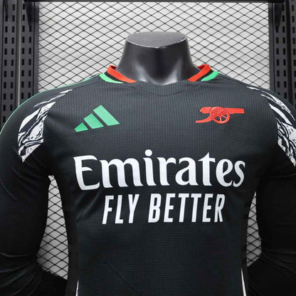 2024-25 Arsenal Away Shirt - Long Sleeve [Player Version] - Retro Classic Kits