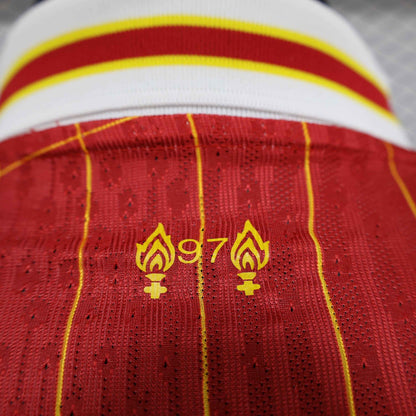 2024-25 Liverpool Home Shirt - Long Sleeve [Player Version] - Retro Classic Kits